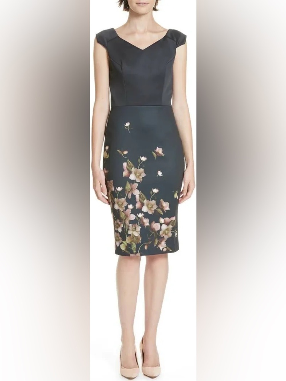 Ted Baker arboretum pencil dress NWT
